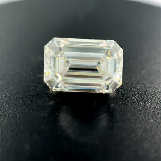 2.58ct Emerald F VS2 Lab Created Diamond