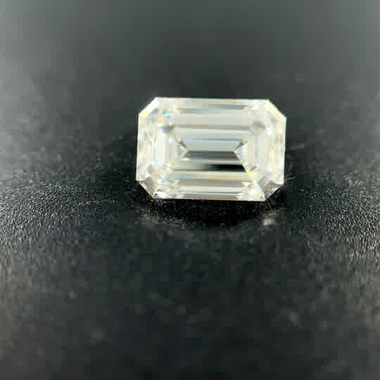 1.63ct Emerald E VS2 Lab Created Diamond