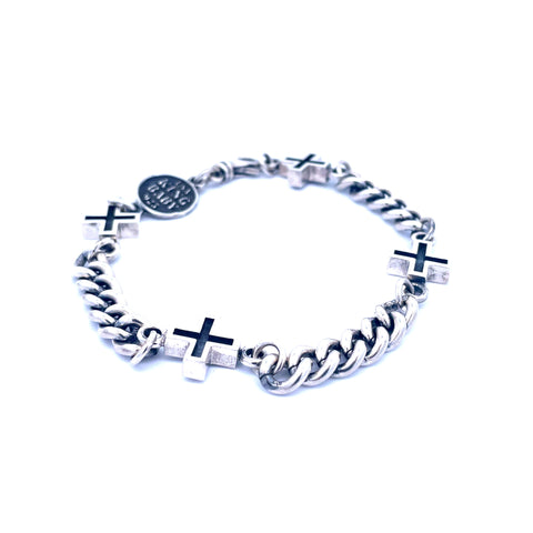 Chain Bracelet | White Sterling Silver