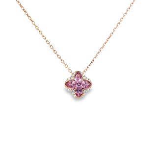 Cluster Necklace | 18k Rose