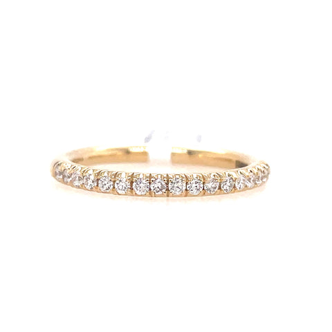 Half Anniversary Ring | 14k Yellow