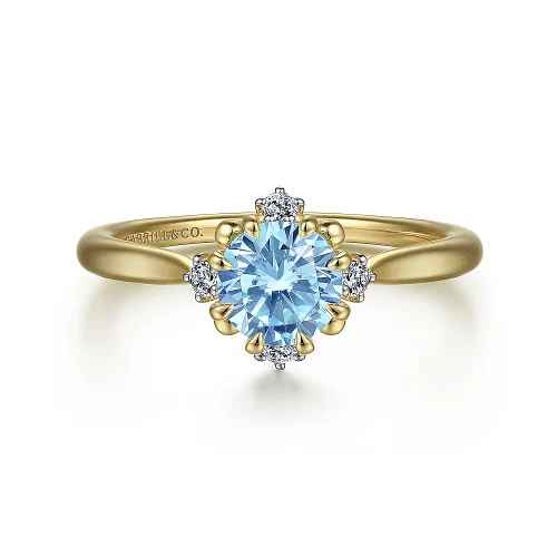 Starburst Fashion Ring | 14k Yellow
