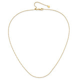 Yellow 10 Karat 1Mm Adjustable Singapore Chain Length 22