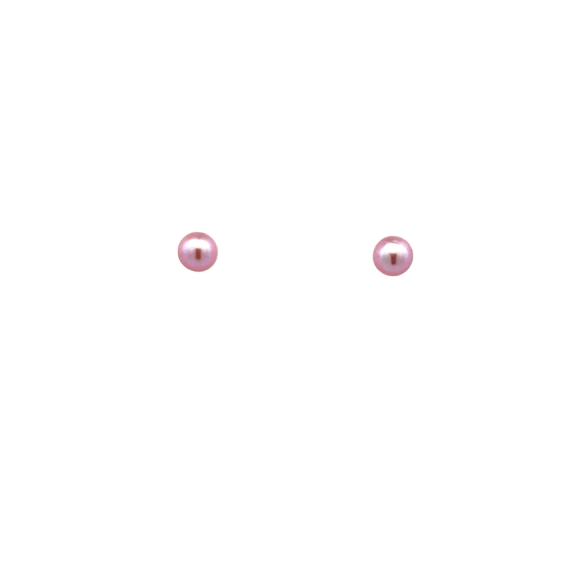 Stud Earrings | 14k White