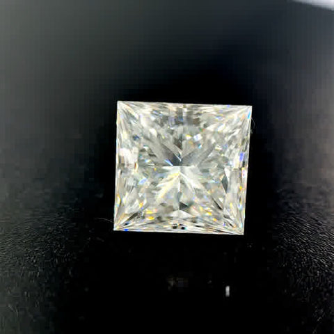 Lab Created one = 3.40ct Princess E VVS2 Lab Created Diamond