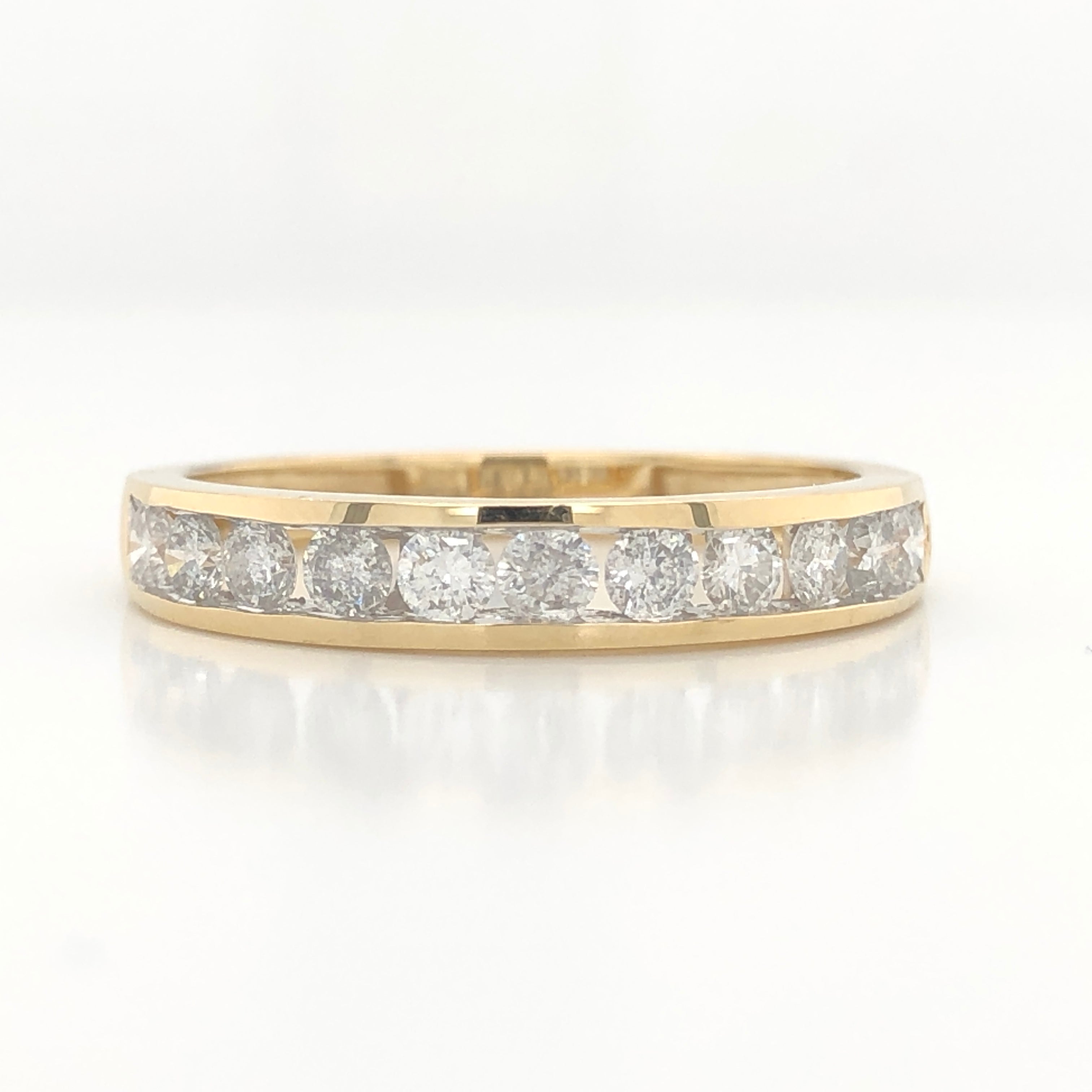 Channel Band | 14k Yellow