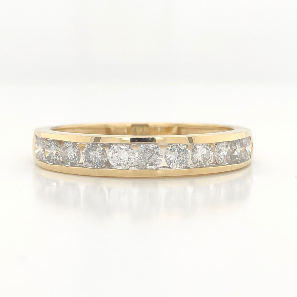 Channel Band | 14k Yellow