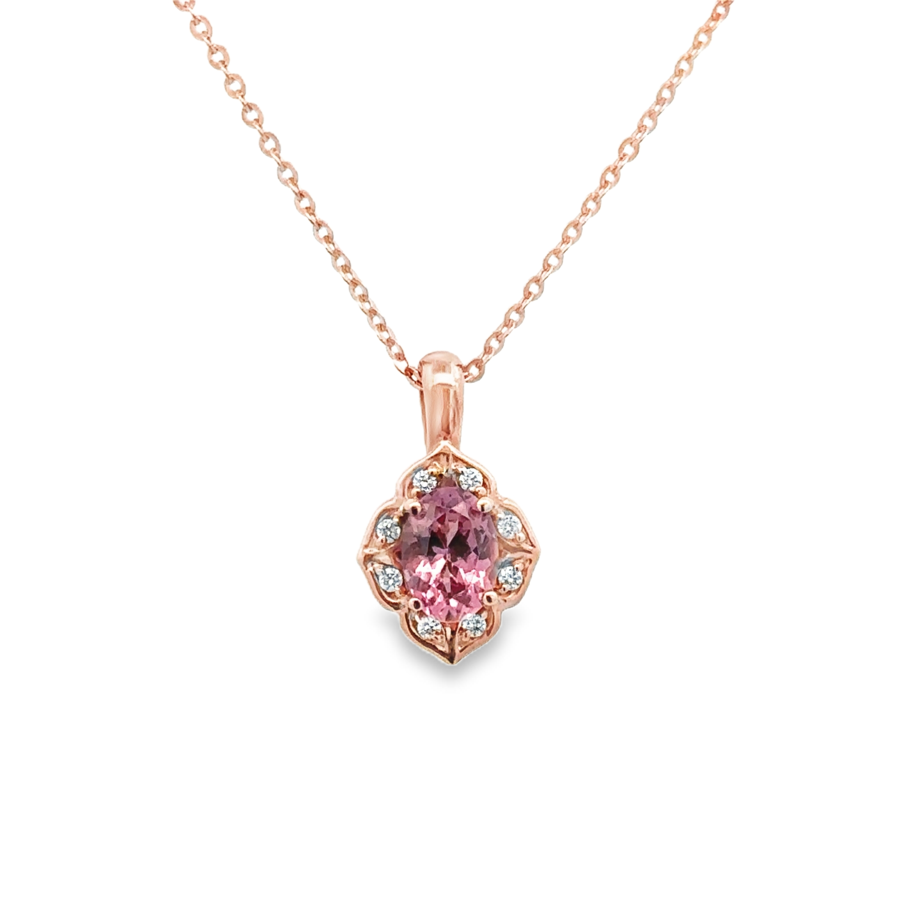 Vintage Fashion Pendant | 14k Rose