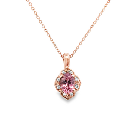 Vintage Fashion Pendant | 14k Rose
